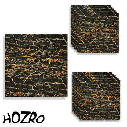 Set 10 x Tapet 3D autoadeziv HOZRO, Model imitatie caramida, acopera o suprafata de 5.39 mp, design modern, foarte usor de montat, TG-22 HOZRO