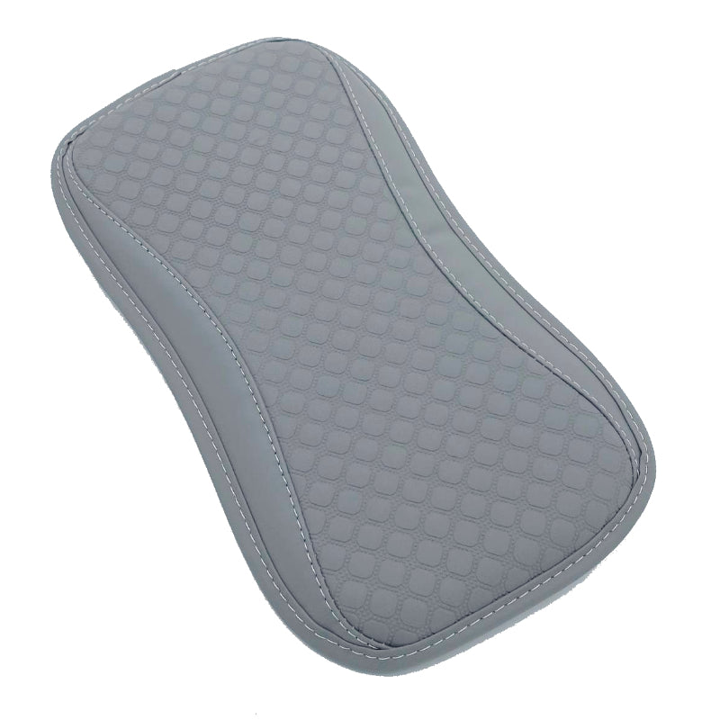 Husă Universală HOZRO, pentru Cotieră Auto, Piele Texturată Carbon, Impermeabilă, Antiderapantă, Bej – Compatibilă cu Majoritatea Mașinilor, Potrivită pentru Toate Sezoanele HOZRO