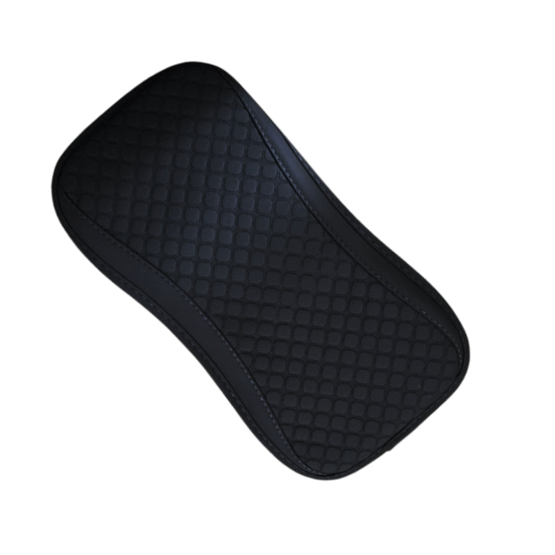 Husă Universală HOZRO, pentru Cotieră Auto, Piele Texturată Carbon, Impermeabilă, Antiderapantă, Bej – Compatibilă cu Majoritatea Mașinilor, Potrivită pentru Toate Sezoanele HOZRO