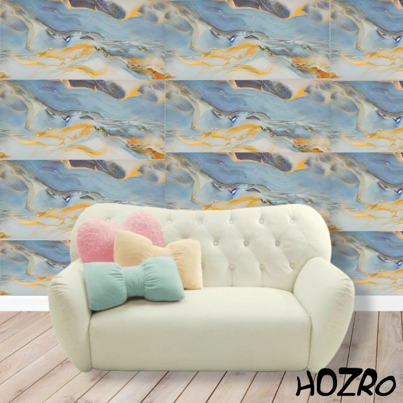 Tapet imitatie Marmura decorativa, autoadezive, model abstract, 30x60 cm, 250-1 HOZRO