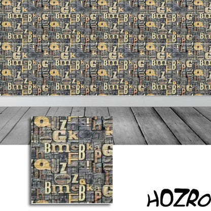 Tapet 3D autoadeziv HOZRO, Model imitatie caramida, design modern, foarte usor de montat, K7373-20 HOZRO