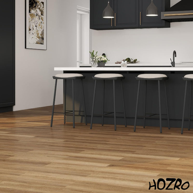 Plăci PVC Autoadezive HOZRO, Tip Lemn – Design Elegant, Montaj Rapid și Durabilitate în Timp, K7373-3 HOZRO