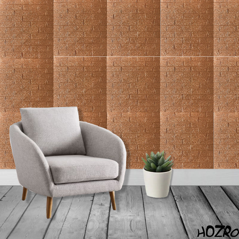 Tapet 3D autoadeziv HOZRO, Model imitatie caramida, design modern, foarte usor de montat, Tapet 3D autoadeziv HOZRO, Model imitatie caramida, design modern, foarte usor de montat, K7373-13 HOZRO