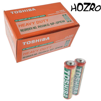 🔋 Baterii HOZRO, TOSHIBA R3 AAA – 1.5V Putere Fiabilă pentru Jucării, Telecomenzi, Ceasuri și Dispozitive Electronice HOZRO