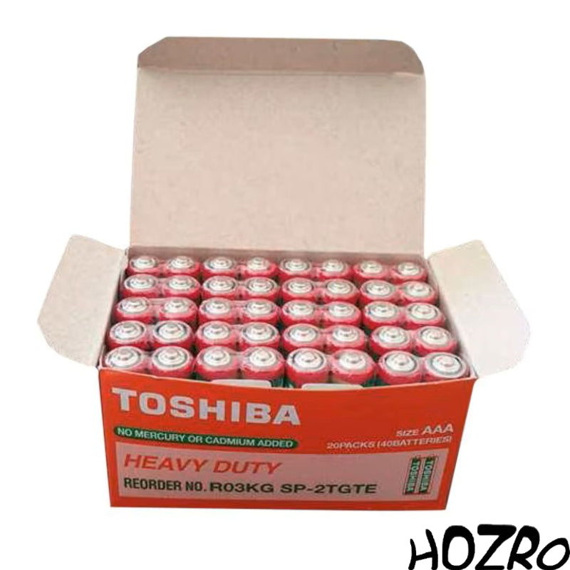 🔋 Baterii HOZRO, TOSHIBA R3 AAA – 1.5V Putere Fiabilă pentru Jucării, Telecomenzi, Ceasuri și Dispozitive Electronice HOZRO