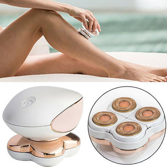 ✨ Epilator Reîncărcabil HOZRO, FLAWLESS pentru Picioare – Roz & Alb | Design Elegant, Epilare Rapidă și Delicată, Fără Durere HOZRO