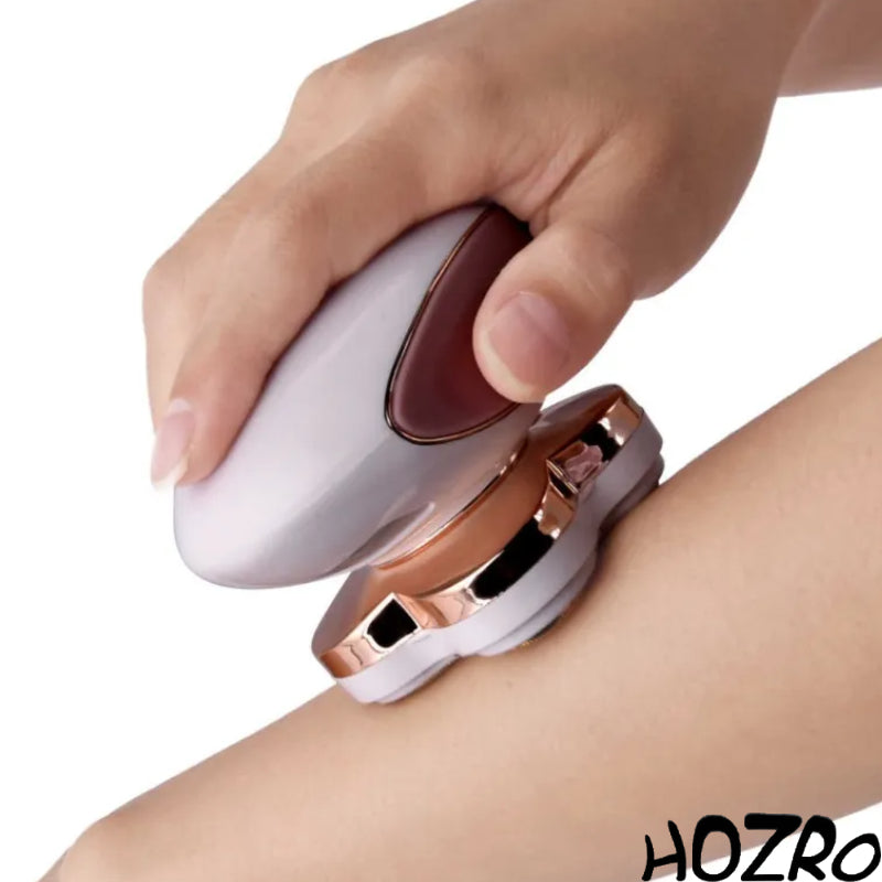 ✨ Epilator Reîncărcabil HOZRO, FLAWLESS pentru Picioare – Roz & Alb | Design Elegant, Epilare Rapidă și Delicată, Fără Durere HOZRO