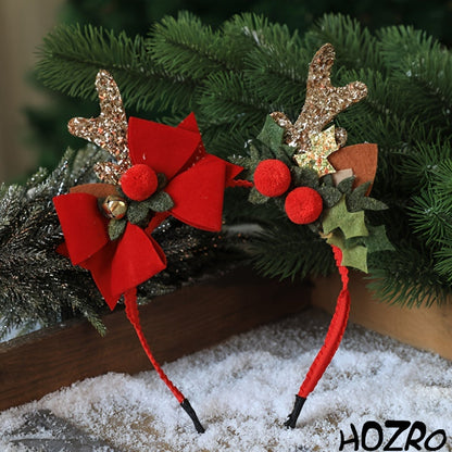 Bentita de Crăciun HOZRO, Îmbină Eleganța cu Spiritul Sărbătorilor, Perfectă pentru Fiecare Ținută Festivă HOZRO