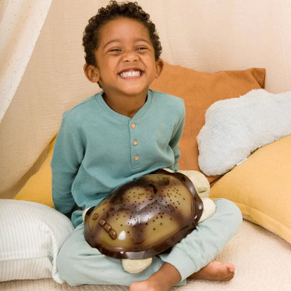 Lampă de Veghe HOZRO, pentru Copii în Formă de Broască Țestoasă, cu Proiecție de Stele și Lumină Relaxantă, Ideală pentru Somn Liniștit, Decor de Noapte și Cadou Magic pentru Micuți HOZRO