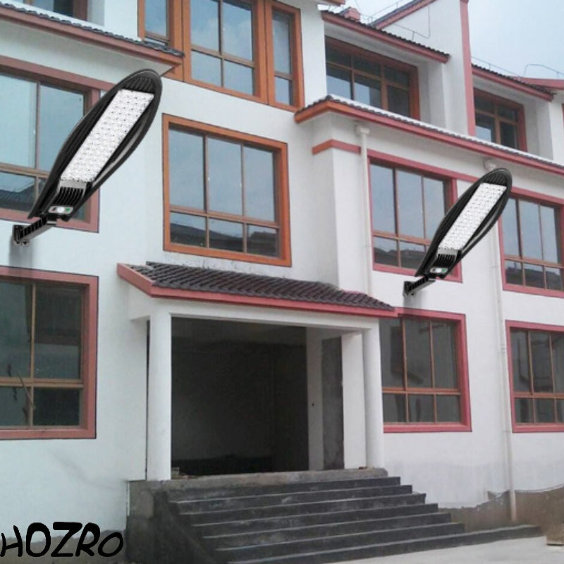 Lampă Solară HOZRO, de Perete, Stradală, LED, cu Senzor de Mișcare, Model W779A HOZRO