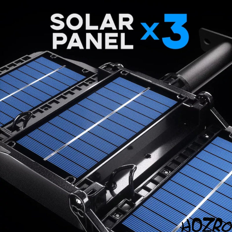 Lampă Solară de Perete HOZRO, Stradală, LED, cu Senzor de Mișcare, Model W786-8COB HOZRO