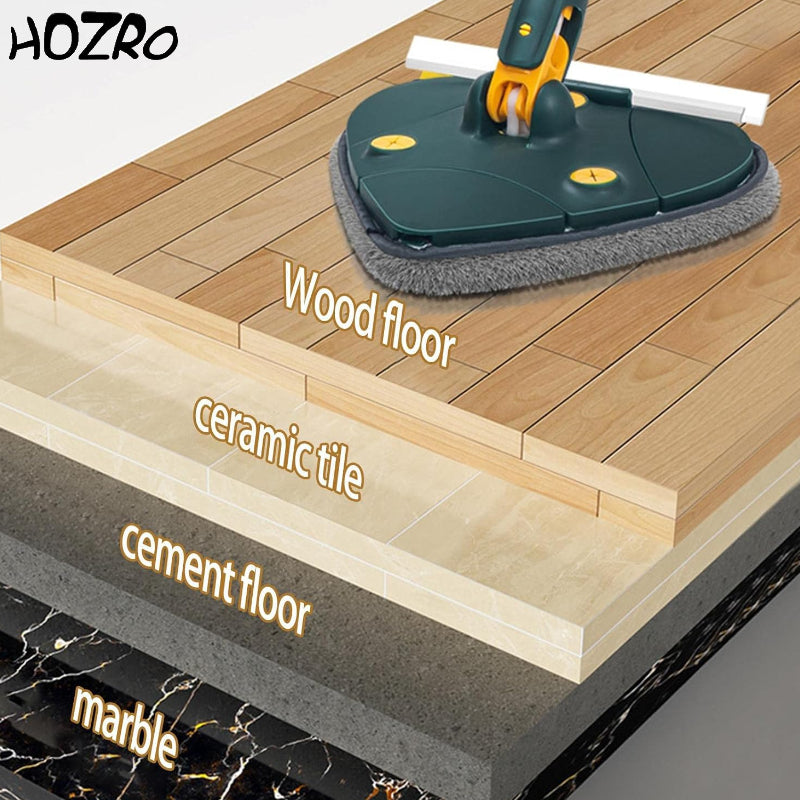 Lavetă Mop HOZRO, în Formă de Inimă, Microfibră Premium Ultra-Absorbantă, Compatibilă cu Mopurile Plate, Ideală pentru Curățare Umedă și Uscată, Eficientă în Colțuri și Zone Dificile HOZRO