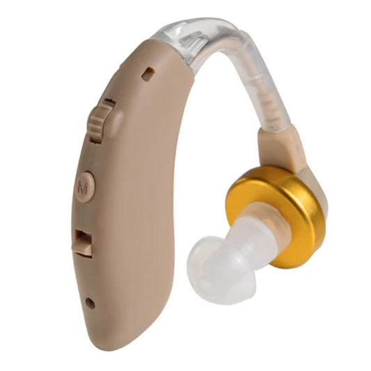 Aparat Auditiv HOZRO, Model G25-C, Amplificator de Sunet cu Acumulator Reîncărcabil, Autonomie până la 100 Ore, Volum Reglabil, Mini Design Invizibil, Sunet Clar și Distorsiuni Reduse, Ideal pentru Hipoacuzie Ușoară, Medie și Severă HOZRO