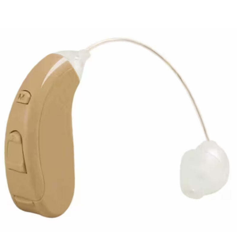 Aparat auditiv digital HOZRO, VHP‑704 129 dB – amplificator auditiv performant, reglaj digital volum și ton, cu 3 olive siliconice, autonomie extinsă și design discret HOZRO