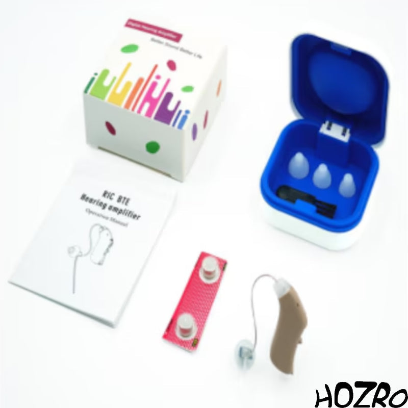 Aparat auditiv analog HOZRO, Model G‑28RIC – performanță stabilă, sunet clar și amplificat, confort optim, autonomie extinsă până la 250 ore HOZRO