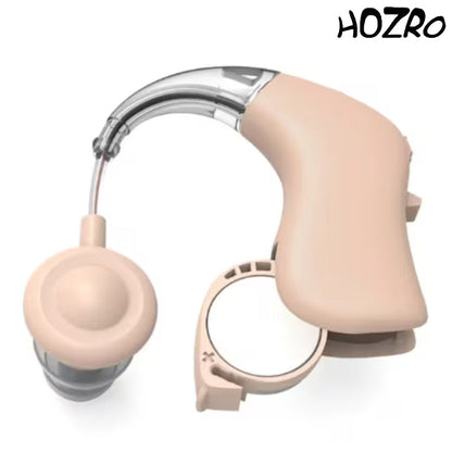 Aparat auditiv HOZRO, Model G28 – proteză auditivă digitală puternică 130 dB, autonomie 100 ore, reîncărcare rapidă prin cablu USB, design confortabil și ușor de utilizat HOZRO