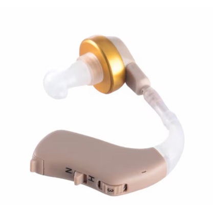 Aparat Auditiv HOZRO, Model G21 Mini Premium, 128 dB, autonomie până la 280 ore, amplificator de sunet, mini, 3 accesorii incluse, pentru adulți și seniori HOZRO