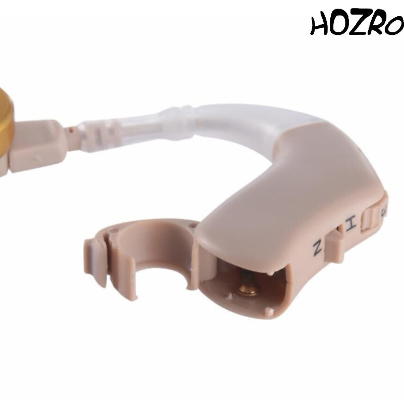 Aparat Auditiv HOZRO, Model G21 Mini Premium, 128 dB, autonomie până la 280 ore, amplificator de sunet, mini, 3 accesorii incluse, pentru adulți și seniori HOZRO