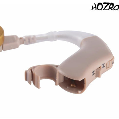 Aparat Auditiv HOZRO, Model G21 Mini Premium, 128 dB, autonomie până la 280 ore, amplificator de sunet, mini, 3 accesorii incluse, pentru adulți și seniori HOZRO