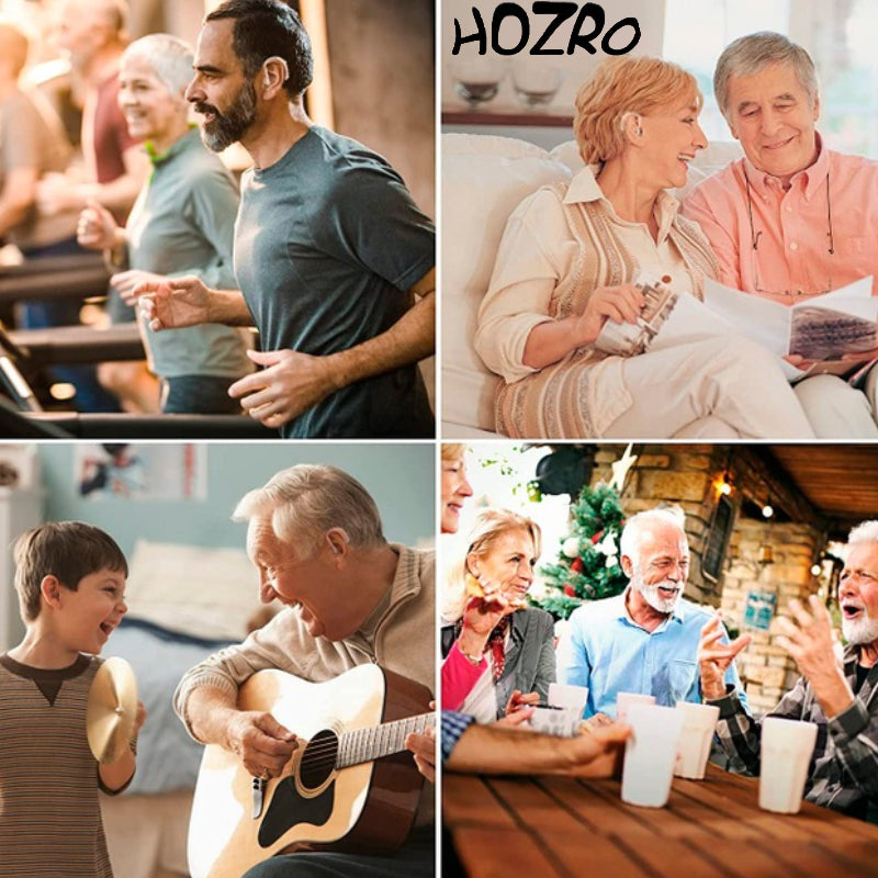 Aparat Auditiv HOZRO, Moodel G28L – amplificator de sunet, mini, volum reglabil, claritate audio, ușor de folosit, pentru adulți și seniori HOZRO