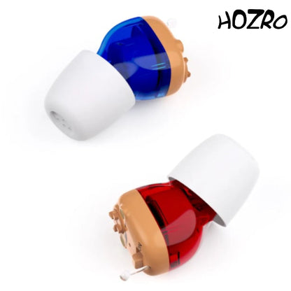 Set 2× Aparate Auditive HOZRO, Model G39 Premium – Încărcare Magnetică, Reîncărcabile, Discrete și Confortabile HOZRO