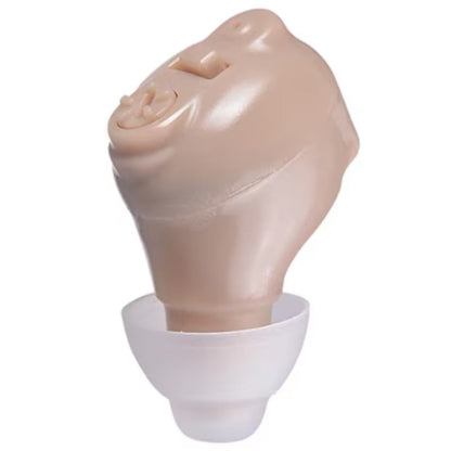 Aparat Auditiv HOZRO, Model G17 – Reîncărcabil, Autonomie 30 Ore, Amplificator de Sunet, 3 Accesorii, Bej HOZRO