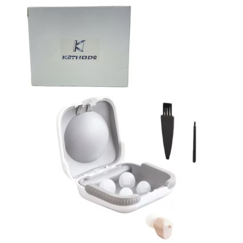 Aparat Auditiv HOZRO, G16 Premium – Reîncărcabil, Autonomie 40 Ore, Amplificator de Sunet, 3 Accesorii HOZRO