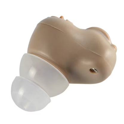 Aparat Auditiv HOZRO, Model G15 Mini Premium – Baterii, Autonomie până la 200 Ore, Amplificator de Sunet, 3 Accesorii, Crem HOZRO