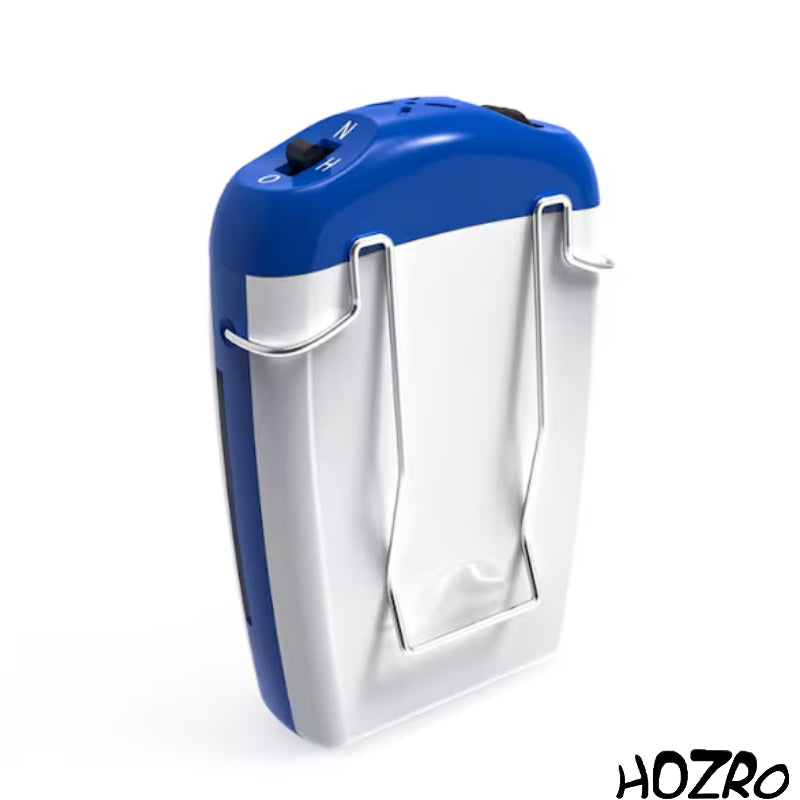 Amplificator auditiv de buzunar HOZRO, Model G-50 cu reglaj de volum, sunet clar și putere ridicată de amplificare – dispozitiv portabil ideal pentru hipoacuzie ușoară–medie, ușor de utilizat pentru vârstnici HOZRO