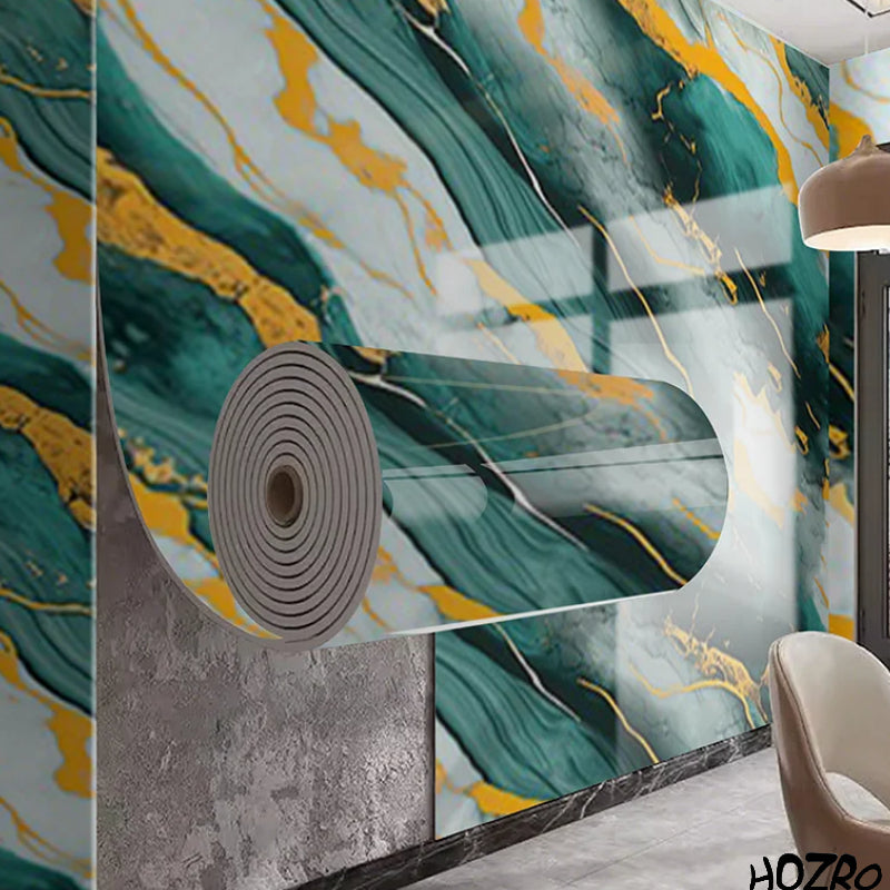 Tapet autocolant tip marmură HOZRO, rolă 1.2 × 3 m, model V0601-9, soluție elegantă pentru decor interior premium HOZRO