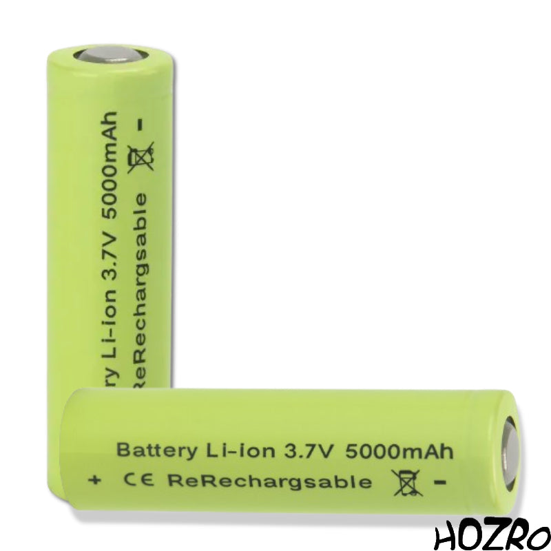 Acumulator Li-Ion Reîncărcabil HOZRO, 3.7V 5000mAh, Format 18650, Performanță Ridicată și Durată Lungă de Utilizare, Ideal pentru Lanterne, Jucării Electronice, Dispozitive Portabile și Proiecte DIY – Eficiență Stabilă și Încărcare Rapidă HOZRO