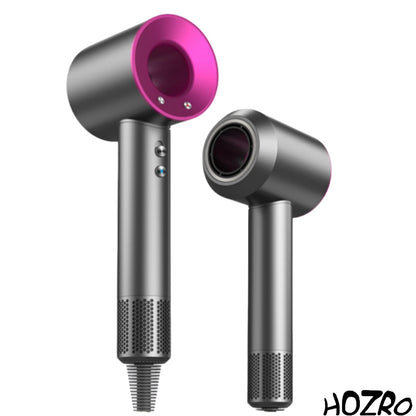 Uscător de Păr Ultra-Puternic HOZRO, cu Funcție de Ionizare, 3 Trepte de Viteză și Temperatură, Set cu 5 Accesorii Profesionale – Performanță Ridicată pentru Coafare Rapidă și Protecția Firului de Păr HOZRO