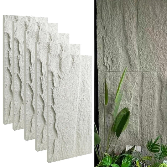 Panouri de Perete 3D HOZRO, Tip Piatră pentru Decor Interior, Imitație Realistă de Piatră, Perfecte pentru Accent Wall, Design Modern, Elegant și Sofisticat pentru Living, Dormitor sau Spații Comerciale, Model V0601-14 HOZRO