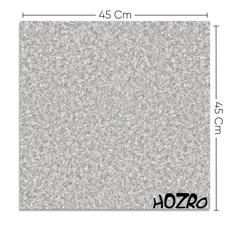 Placi PVC Autoadezive HOZRO, Pentru Podea, Stil Marmura, Grosime 1.4 mm, Culoare Gri Alb, Model V0601-49 – Rezistente si Usor de Montat HOZRO