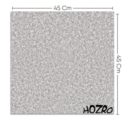 Placi PVC Autoadezive HOZRO, Pentru Podea, Stil Marmura, Grosime 1.4 mm, Culoare Gri Alb, Model V0601-49 – Rezistente si Usor de Montat HOZRO