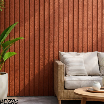 Panouri Decorative Exterior HOZRO, Soft Stone Skin 60 x 120 cm – Finisaj Elegant Tip Piatră, Montaj Rapid, Rezistență Ridicată pentru Fațade Moderne, Model V0601-39 HOZRO