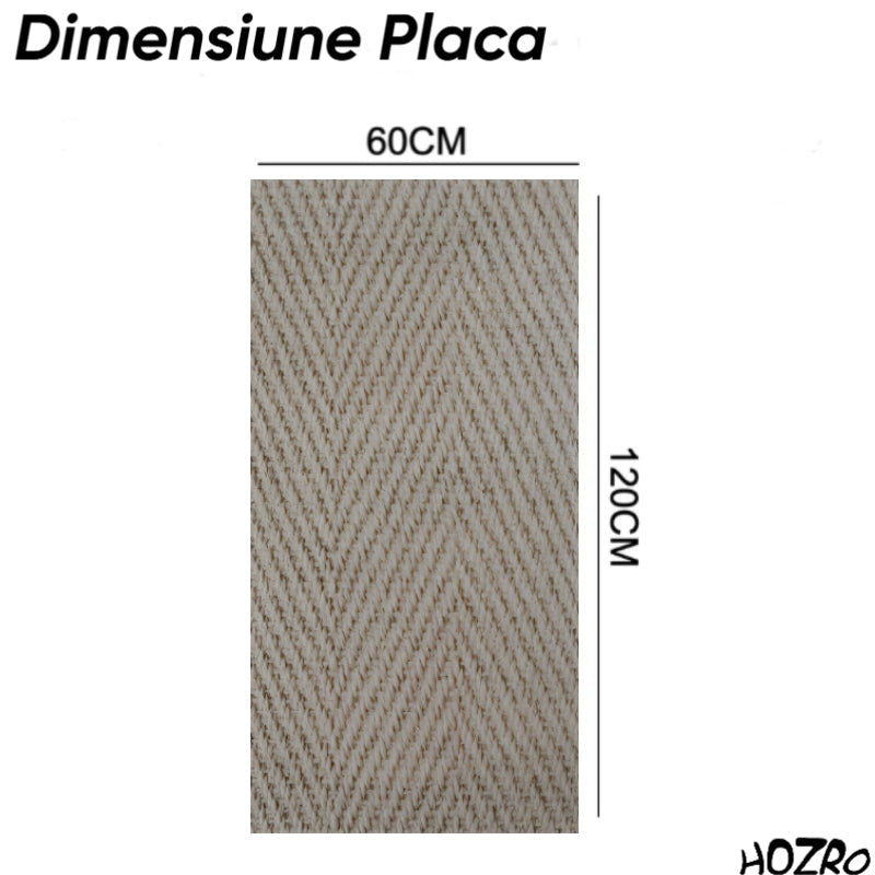 Panouri Decorative Exterior HOZRO, Soft Stone Skin 60 x 120 cm – Finisaj Elegant Tip Piatră, Montaj Rapid, Rezistență Ridicată pentru Fațade Moderne, Model V0601-33 HOZRO