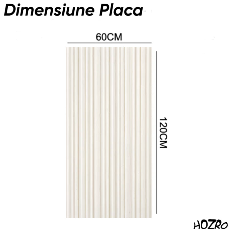 Panouri Decorative Exterior HOZRO, Soft Stone Skin 60 x 120 cm – Finisaj Elegant Tip Piatră, Montaj Rapid, Rezistență Ridicată pentru Fațade Moderne, Model V0601-35 HOZRO