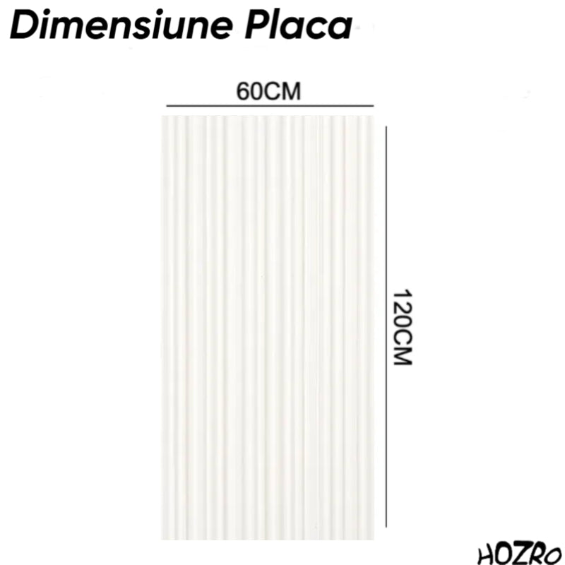Panouri Decorative Exterior HOZRO, Soft Stone Skin 60 x 120 cm – Finisaj Elegant Tip Piatră, Montaj Rapid, Rezistență Ridicată pentru Fațade Moderne, Model V0601-34 HOZRO