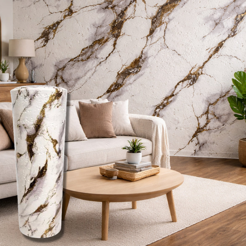 Placă din travertin natural premium HOZRO, 70 × 300 cm – finisaj rafinat pentru pardoseli și placări murale interioare și exterioare, ideală pentru spații rezidențiale și comerciale moderne, Model V0601-26 HOZRO