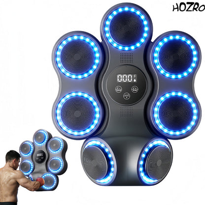 Mașină Inteligentă HOZRO, de Antrenament Box cu Muzică și LED – Țintă de Perete pentru Lovituri, Trainer Electronic