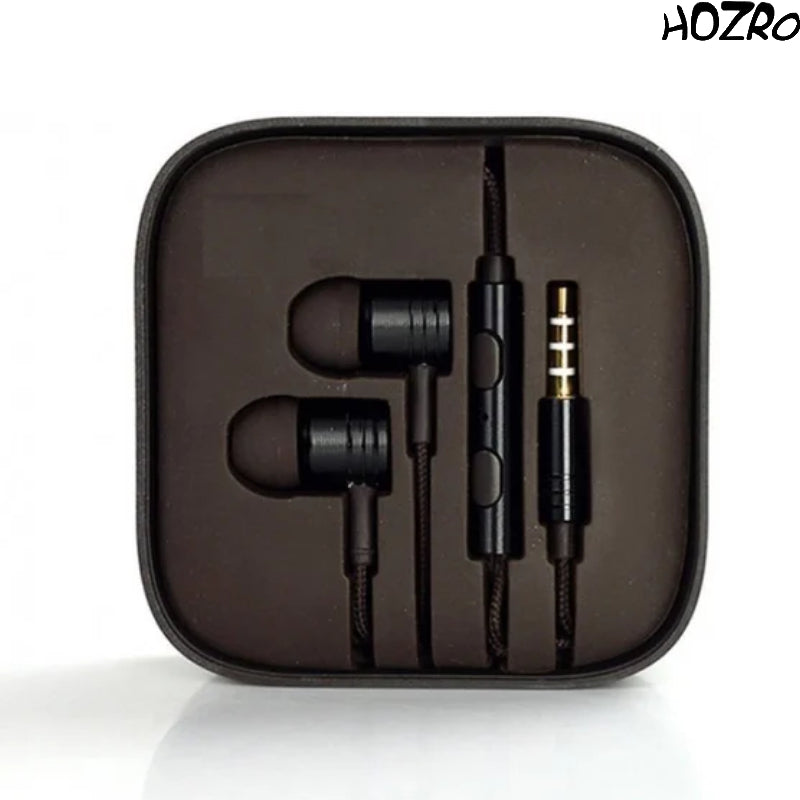 Căști In-Ear Profesionale HOZRO, din Metal, Model Dub Step Bass, Sunet Puternic cu Bass Intens, Claritate Audio Superioară, Conector Universal Jack 3.5 mm, Design Ergonomic și Rezistent