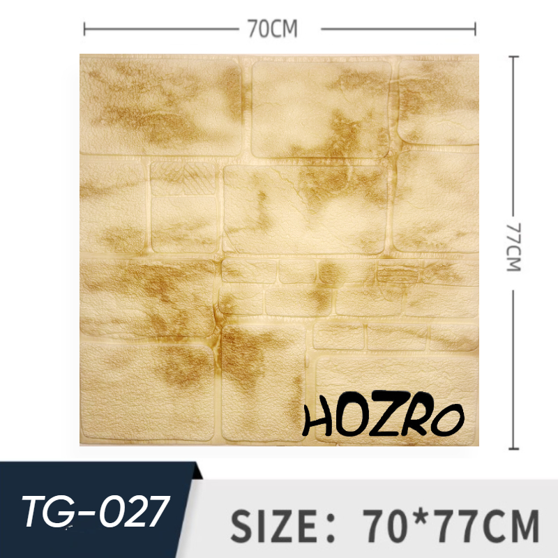 Tapet 3D autoadeziv, Model imitatie caramida, design modern, foarte usor de montat, TG-027 HOZRO
