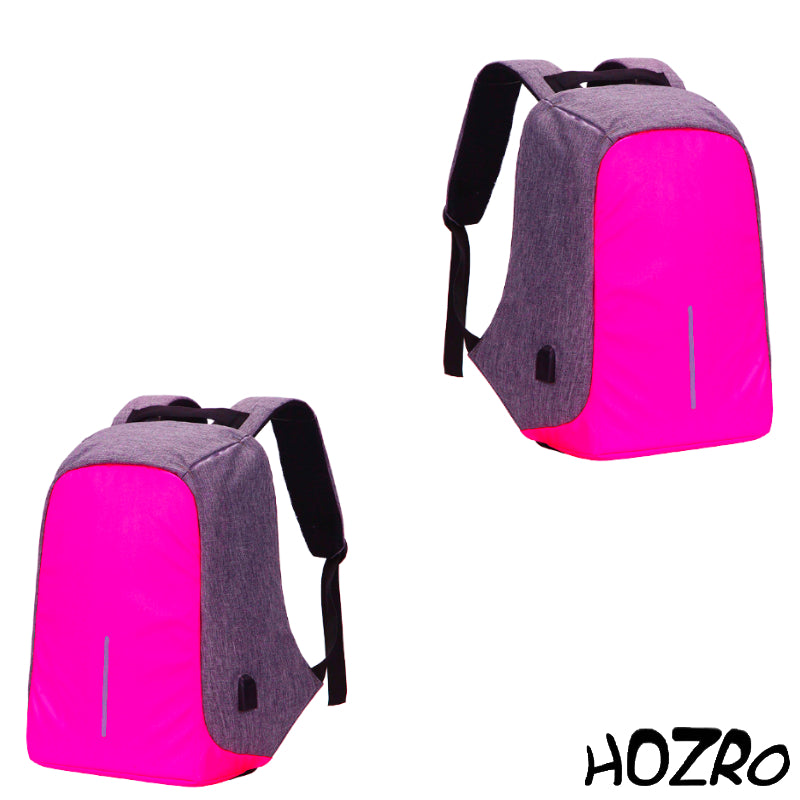 Rucsac Laptop HOZRO, 14 inch, Port USB, Poliester Rezistent, Compartiment Laptop, Călătorie, Școală sau Birou HOZRO