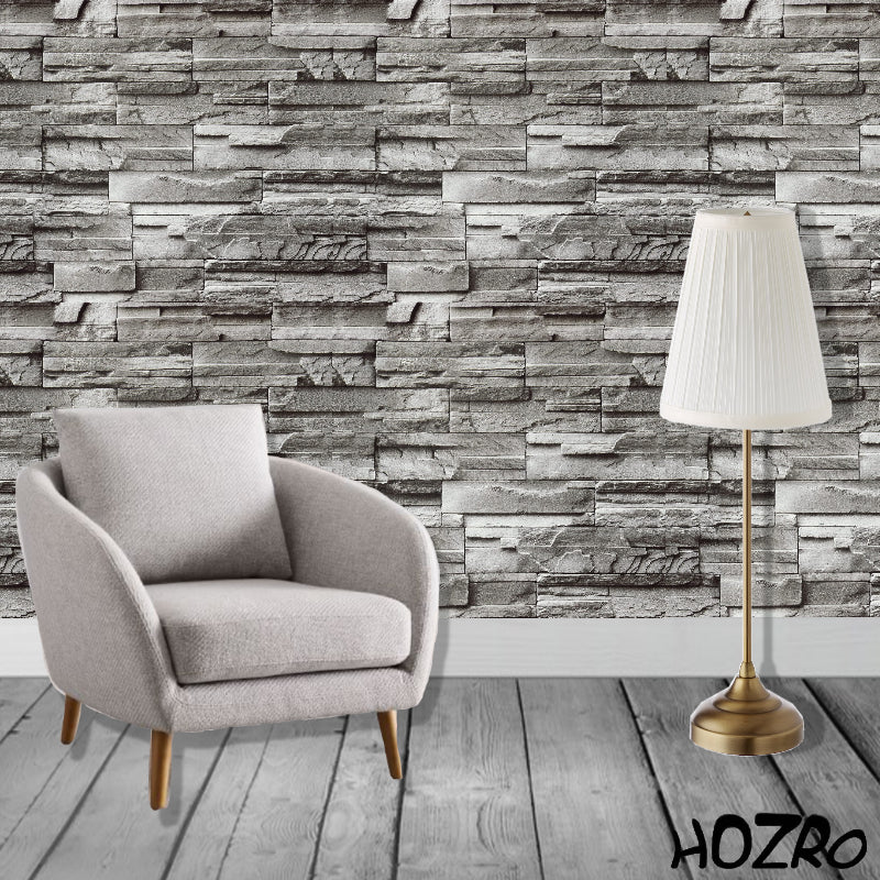 Tapet 3D autoadeziv HOZRO, Model imitatie caramida, design modern, foarte usor de montat, K7373-17 HOZRO