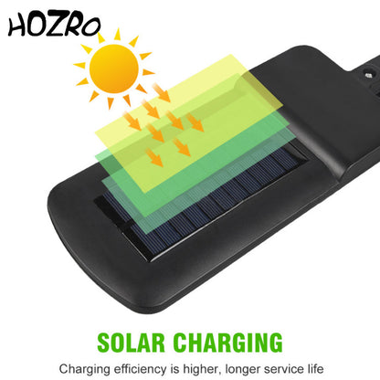 Lampă Solară HOZRO, Model GL-84069, 100 LED – Iluminat Exterior Puternic, Rezistent la Intemperii, Cu Senzor de Mișcare și Încărcare Solară HOZRO