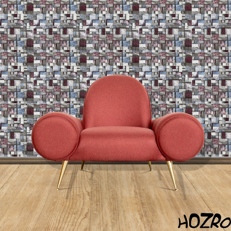 Tapet 3D autoadeziv HOZRO, Model imitatie caramida, design modern, foarte usor de montat HOZRO