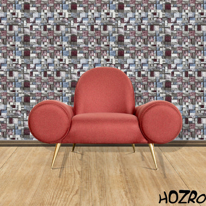 Tapet 3D autoadeziv HOZRO, Model imitatie caramida, design modern, foarte usor de montat HOZRO