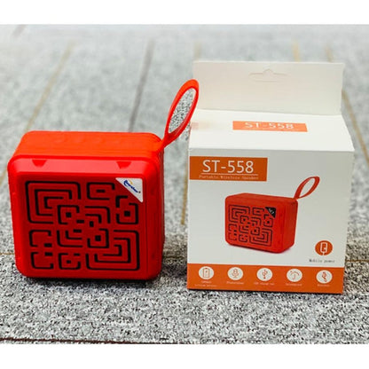 Boxa Portabila Wireless HOZRO, Model ST-558 cu Bluetooth 5.0, Slot TF Card, Radio FM, Port USB si Design Modern Antisoc, Sunet Puternic si Clar, Autonomie Extinsa HOZRO