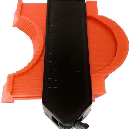 Sablon Multifuncțional HOZRO – Taiere, Măsurare și Conturare cu Riglă, 12 cm, Instrument Profesional pentru Proiecte DIY, Tâmplărie, Montaj și Gresie HOZRO